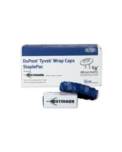 DuPont Tyvek Wrap Caps StaplePac - 5/8"