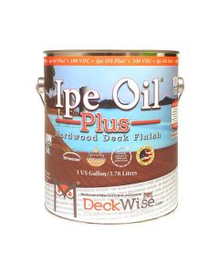 DeckWise Ipe Oil Plus Hardwood Deck Finish - 100 VOC - 1 Gallon