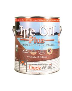 DeckWise Ipe Oil Plus Hardwood Deck Finish - 1 Gallon