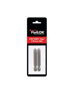 FastenMaster T40 Driver Bit - Pack of 2