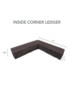 GenStone Faux Stacked Stone Inside Corner Ledger