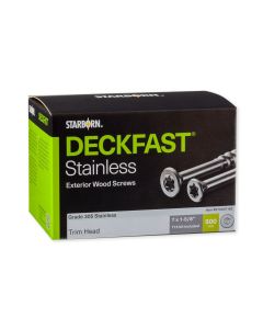 Starborn Industries Deckfast Stainless Steel Trim Head Screws - Tub Pack