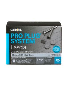 Starborn Industries Pro Plug System for MoistureShield Fascia - 100 Count