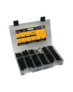 Screw Products NOVA Structural Lag Assortment Kit w/ Bit Holder & Bits - 211 Pieces