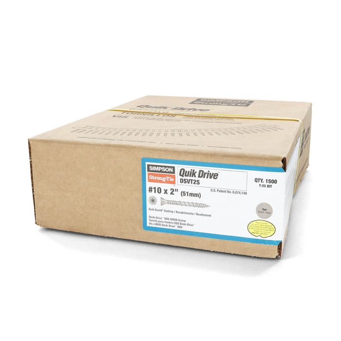 DSV Collated Wood Screws by Simpson Strong-Tie - Packaging