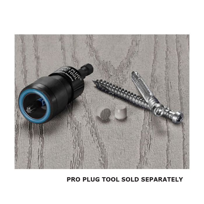 Pro Plug System for Endeck Decking - Stainless Steel Screws (Tool Sold Separately)