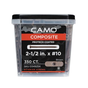 CAMO Composite Deck Screws - 350 Count