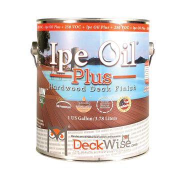 DeckWise Ipe Oil Plus Hardwood Deck Finish - 1 Gallon