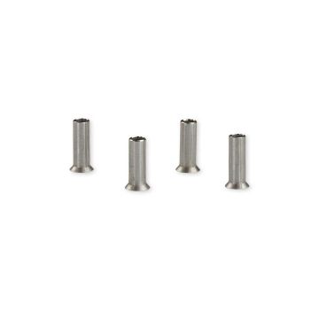 DeckWise WiseRail Stainless Steel Post Protector Tubes -  4 Pack