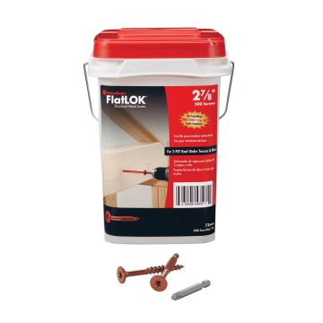FastenMaster FlatLOK Structural Wood Screw - 500 Count - 2-7/8"