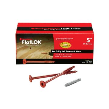 FastenMaster FlatLOK Structural Wood Screw - 50 Count