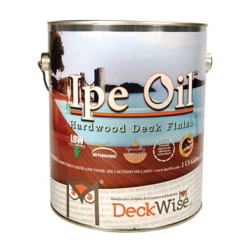 DeckWise Ipe Oil Hardwood Deck Finish - 1 Gallon