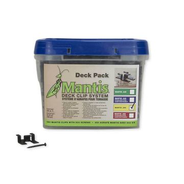The complete hidden fastener system by Mantis - 90 pack