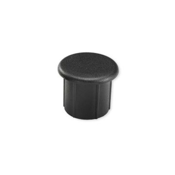 Handrail End Caps are made of durable powder-coated aluminum (sold individually)