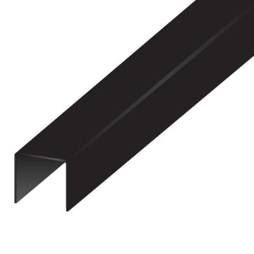FE26 Iron Flat Accent Top Rail for Vertical Cable Railing Panel by Fortress