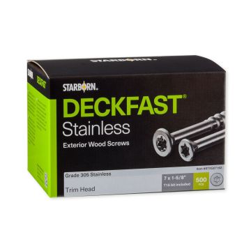 DECKFAST Stainless Steel Star Drive Deck Screws