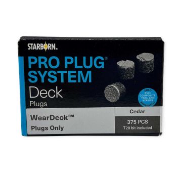 Weardeck plugs for the PRO PLUG® System by Starborn