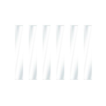Regal Ideas Clear Glass Pickets - Pack of 6