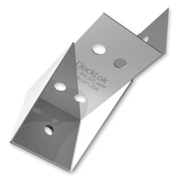 Screw Products DeckLok Bracket System - Hot Dipped Galvanized - 12 Count