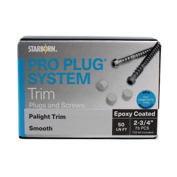 Starborn Industries Pro Plug System for Palight Trim - 50 Linear Feet