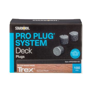 Starborn Industries Pro Plugs for Trex Decking - 100 Count