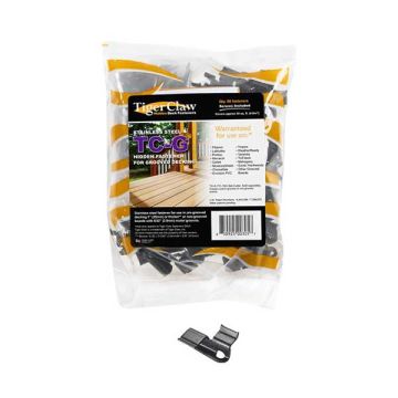TigerClaw TC-G Grooved Board Fasteners - 90 Count