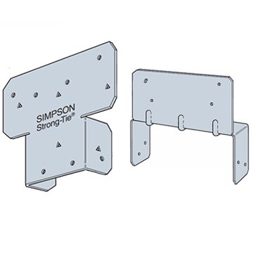 Simpson Strong-Tie Z-Max Post to Beam Brackets